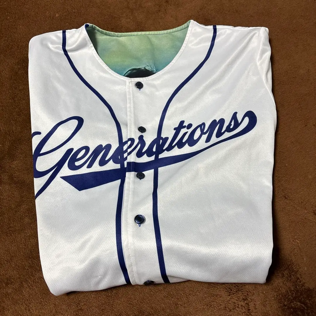 【新品未開封】GENERATIONS 2.0 ベースボールシャツ 片寄涼太 produce GENERATIONSベースボールシャツ : GENERATIONS