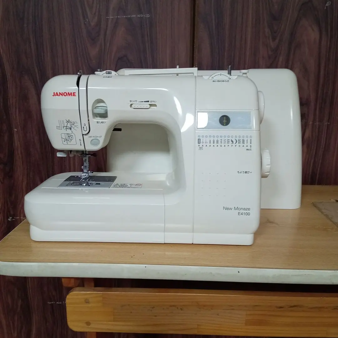 【良品】ジャノメ 電子ミシン本体 モナーゼ E2000 Monaze ☆安心の保証付き☆ ジャノメ Monaze E2000 整備済み ミシン本体