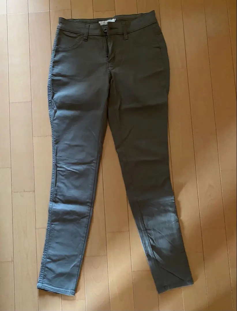 Thumbnail of Olive Green Skinny Stretch Pants