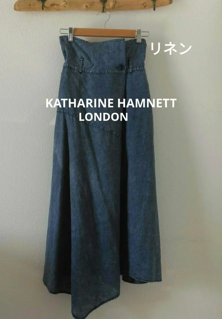 KATHARINE HAMNETT キャサリンハムネット　ロングスカート 白 KATHARINE HAMNETT（ロングスカート）のフリマアイテム一覧
