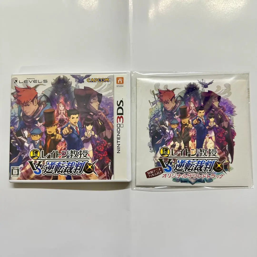 希少】逆転裁判 LPレコードボックス 6枚組 サウンドトラック