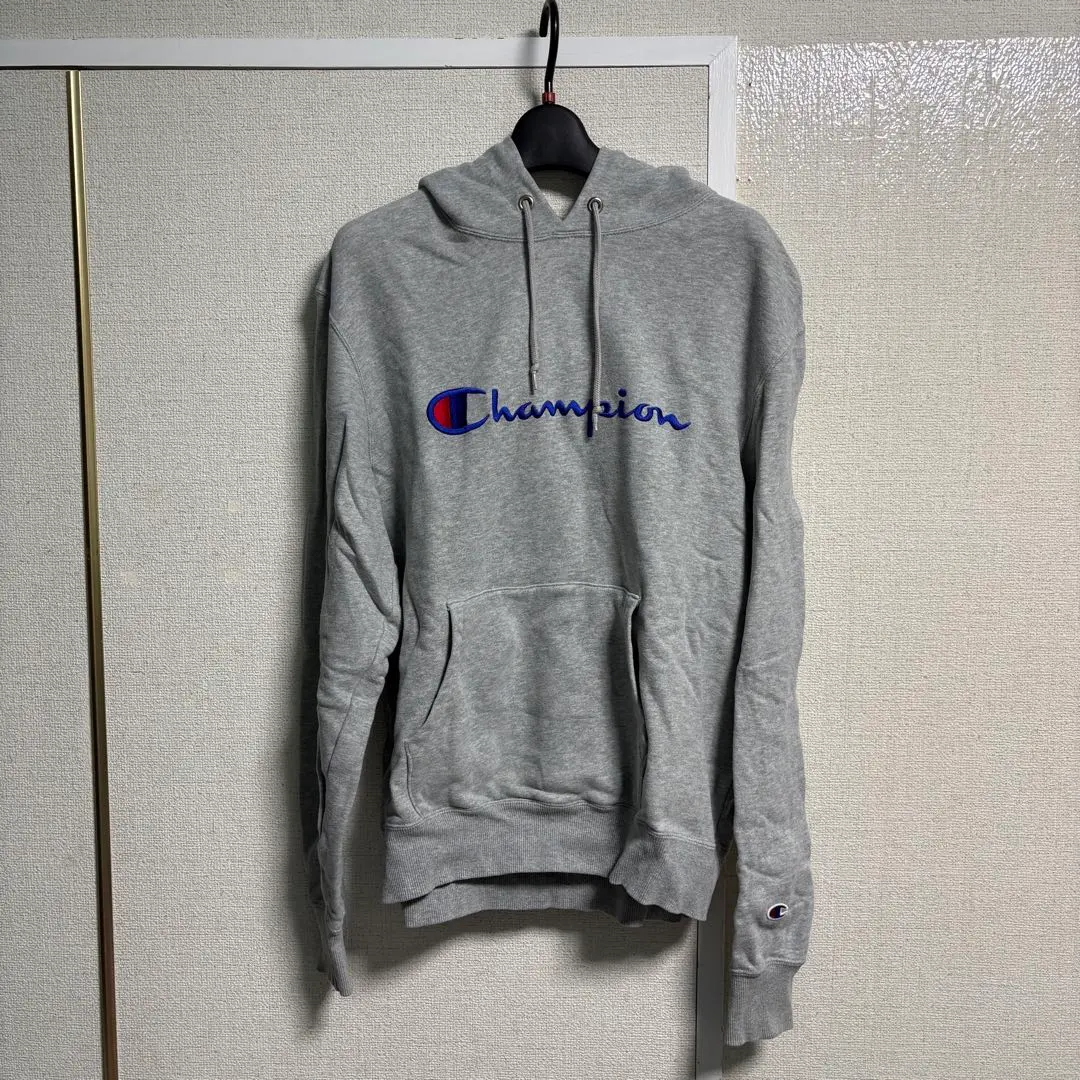 Thumbnail of Champion Gray Hooded Sweatshirt