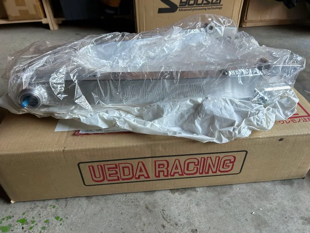 超希少未使用GSX400Eザリウエダレーシング トップブリッジ、ミラー、クランプ 希少 新品⭐︎ザリ ゴキ gsx400e gsx250e トップブリッジ ウエダ