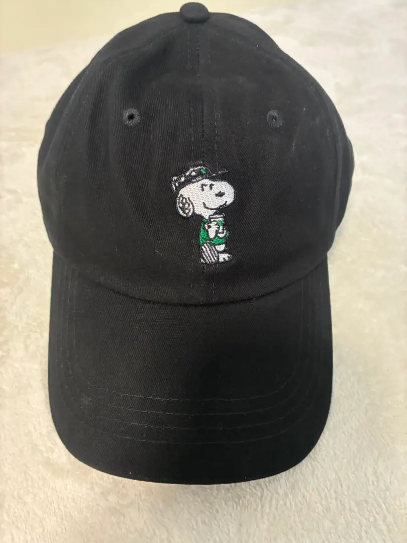 花生漫畫棒球帽 黑色 Starbucks Snoopy 的縮圖