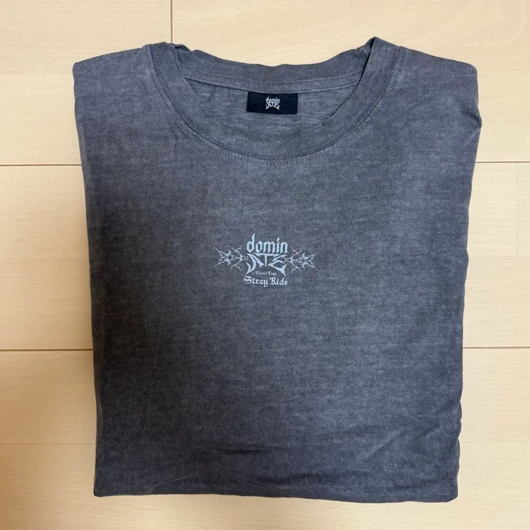 straykids dominATE アイエン tシャツ 新品未開封 StrayKids dominATE 北米グッズ メンバープリントTシャツ M