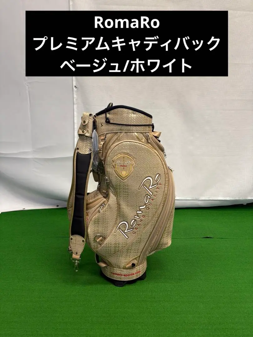 【フード未使用】キャディバッグ　ロマロ　スタンド式　3点式　高級 2025年最新】RomaRo ゴルフバッグ・キャディバッグの人気