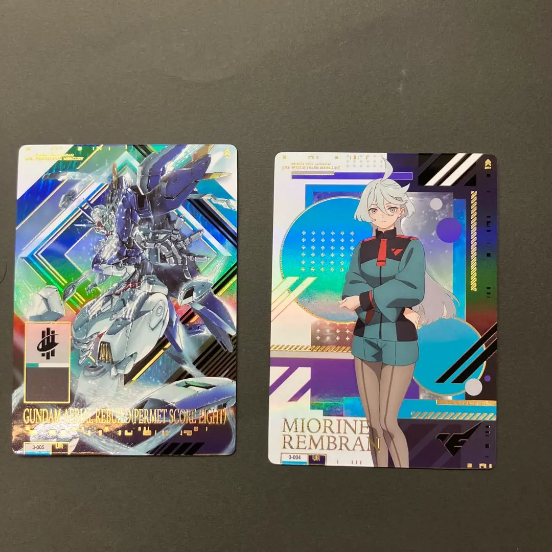 ＵＲスレッタ　ミオリネ　水星の魔女　第1弾　カードコレクション　ガンダム　トレカ 水星の魔女 第1弾 カードコレクション スレッタ ミオリネ