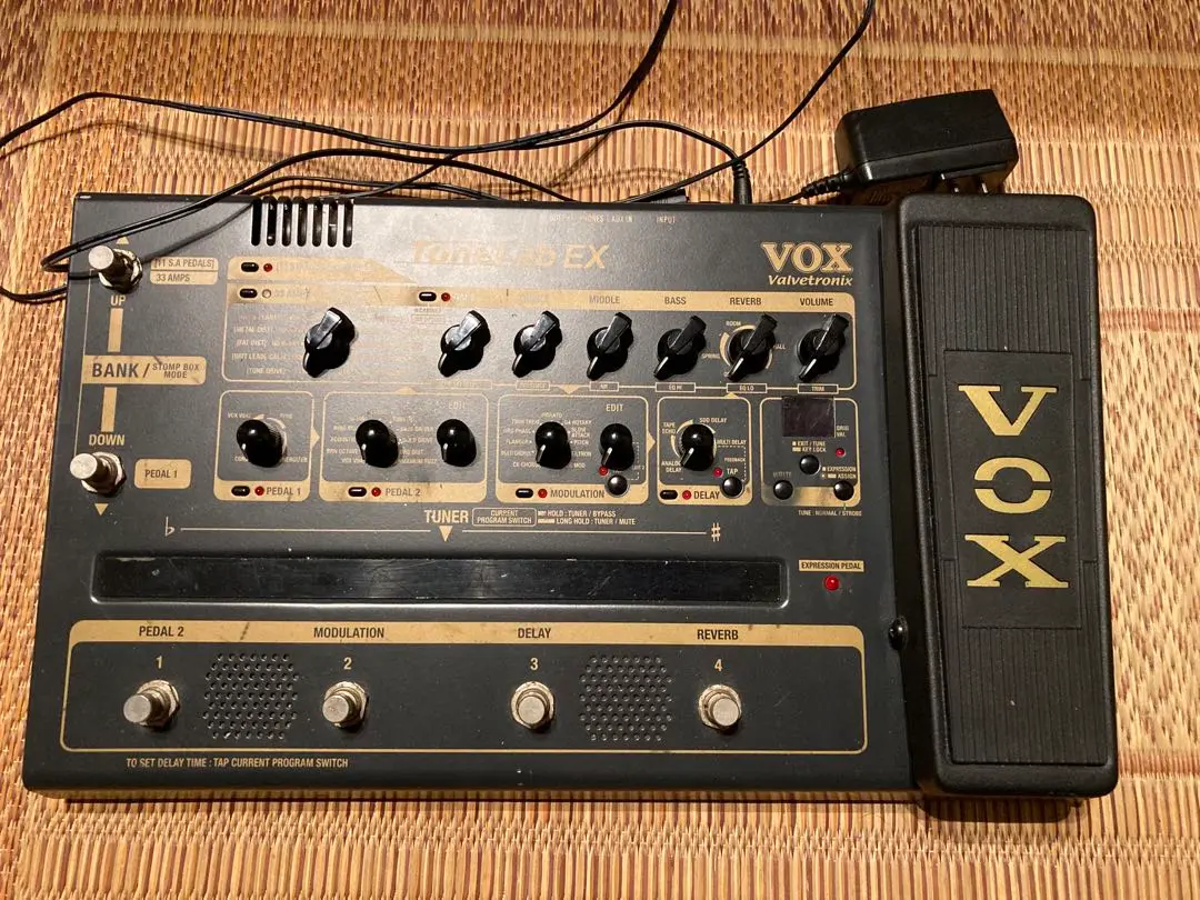 Amazon | VOX ヴォックス 真空管搭載 マルチ・エフェクター Tone Lab EX | ディストーション・オーバードライブ |  楽器・音響機器
