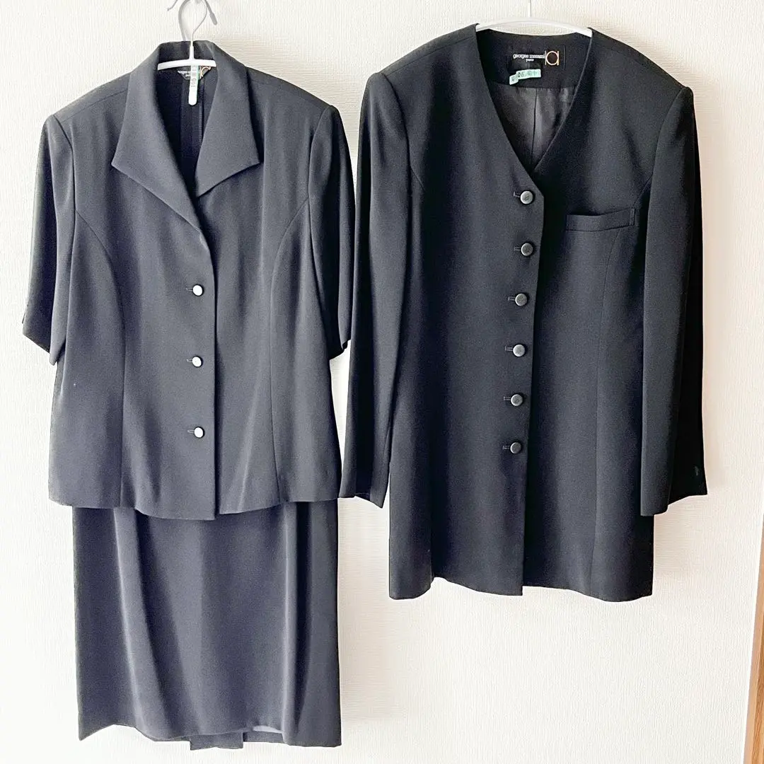 georges memmi paris ジョルジュメミ　ブラックフォーマル　喪服 georges memmi paris ジョルジュメミ ブラックフォーマル 喪服