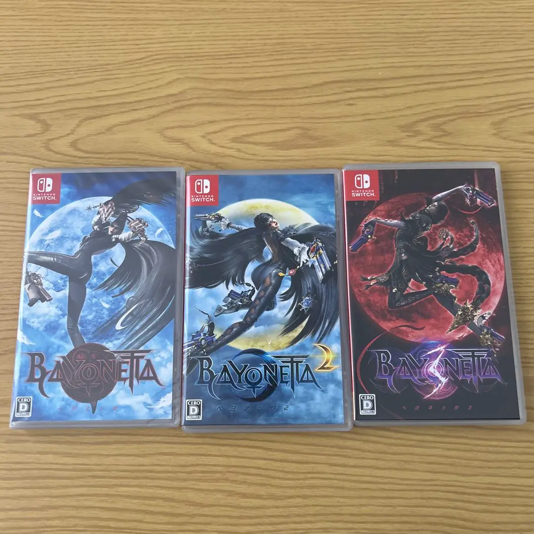 ベヨネッタ　1, 2, 3 セット　バラ売り不可　新品あり ベヨネッタ 1, 2, 3 セット バラ売り不可 新品あり ベヨネッタ 1