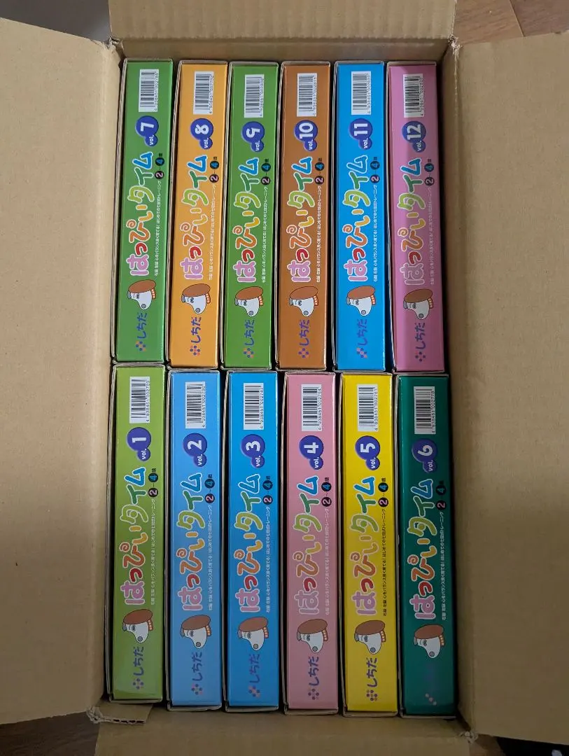 しちだ式しちのすけ右脳レッスン もっとはっぴぃタイム DVD13枚CD2枚セット しちだ式しちのすけ右脳レッスン もっとはっぴぃタイム DVD13枚CD2