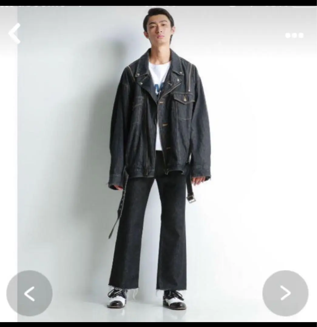 【希少】【美品】FACETASM｜ライダース｜ダメージ加工｜16AW 2025年最新】facetasmライダースジャケットの人気アイテム