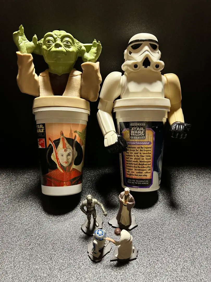 PEPSI STAR WARS ドリンクホルダー フィギュア セット 限定版 PEPSI STAR WARS ドリンクホルダー フィギュア セット 限定版