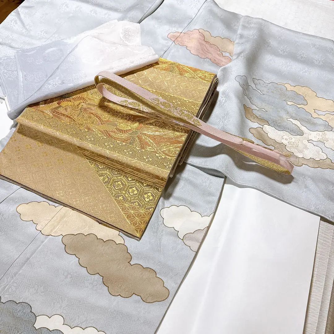藤井寛袋帯唐織蜀江華文正絹逸品