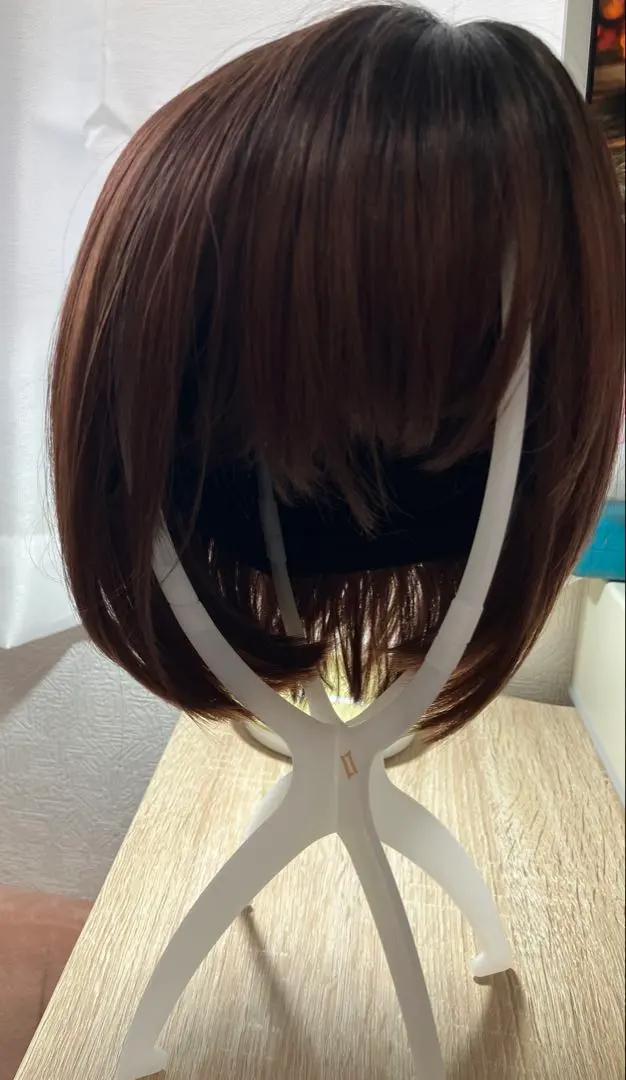 Thumbnail of Linea Storia Medical Relax Wig Short Bob - Pink Brown Print