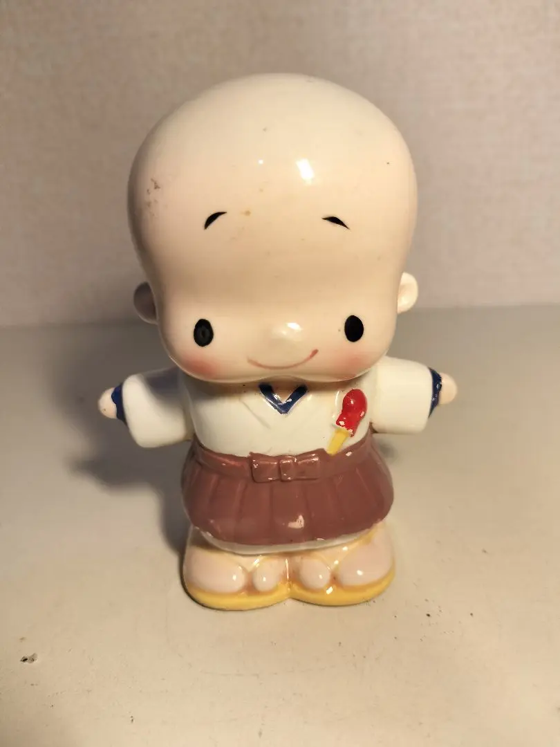 内藤ルネ◾️直筆サイン入り エンジェル貯金箱　陶器製／2003年 内藤ルネ◾️直筆サイン入り エンジェル貯金箱陶器製／2003年