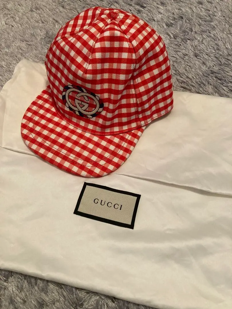 美品:グッチ GUCCI 子供　キャップ　帽子 2025年最新】GUCCI キャップの人気アイテム - メルカリ