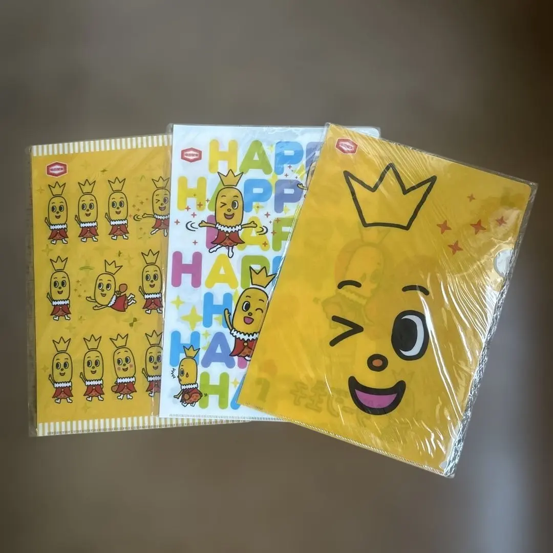 龜田製菓 轉王子 透明文件夾 3張套裝 好滋味 的縮圖