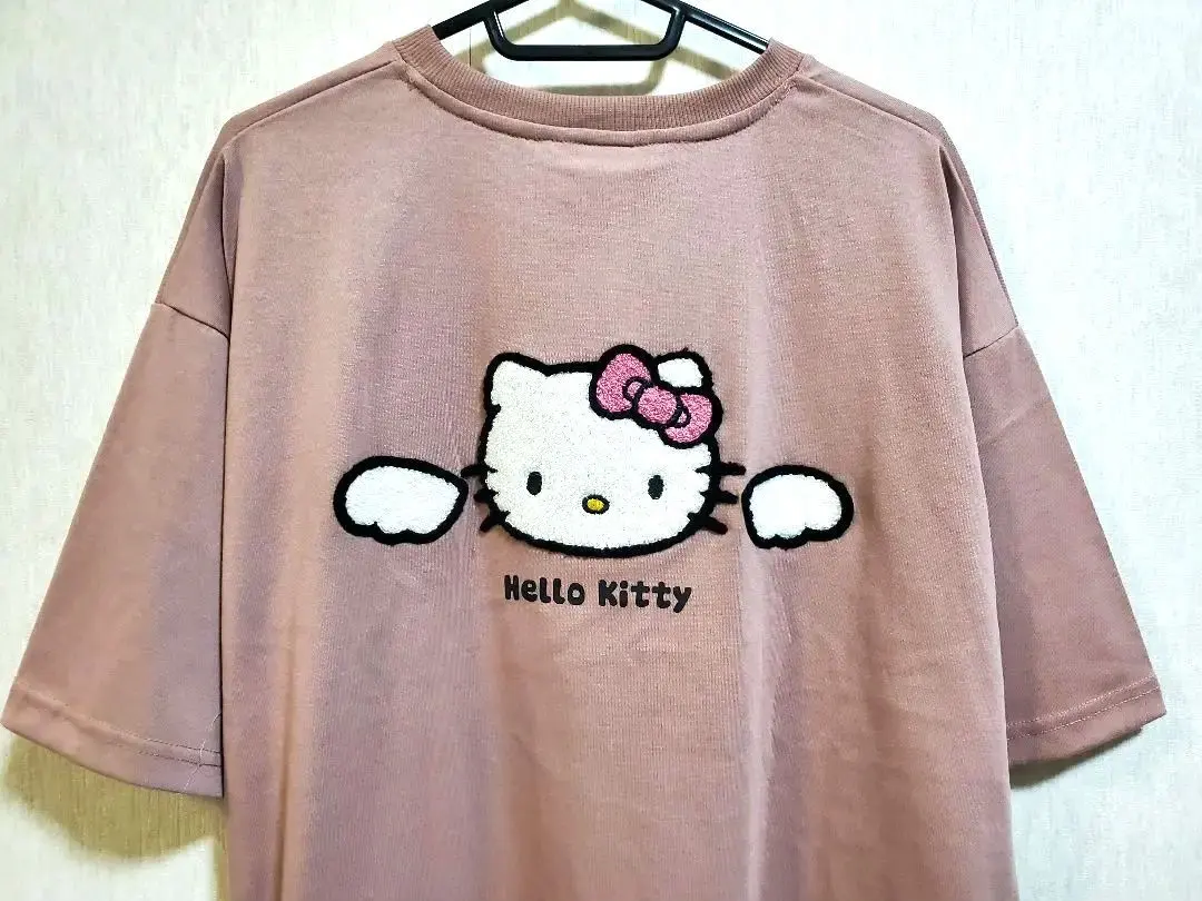 Thumbnail of Hello Kitty Kitty-chan T-shirt Sagara Embroidery 50th Anniversary