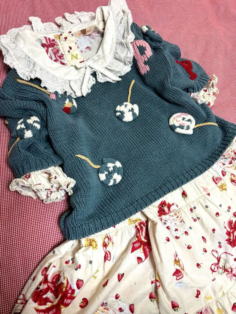 Thumbnail of Pink House 80's Lollipop Knit, Made by Kaneko-san, Perfect for Halloween ♥️