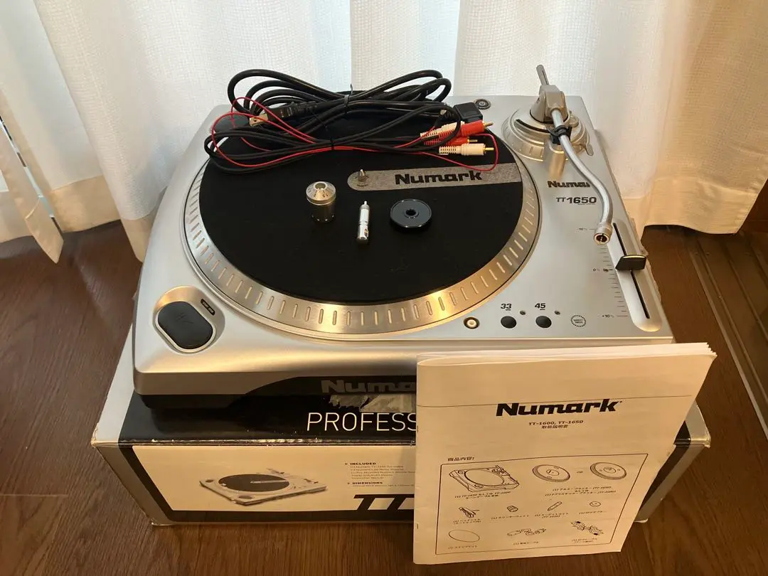Numark TT1650 DJ用ターンテーブル　新品針付 TT1650 - DJ/ﾀｰﾝﾃｰﾌﾞﾘｽﾞﾑ@まとめwiki - atwiki（アットウィキ）
