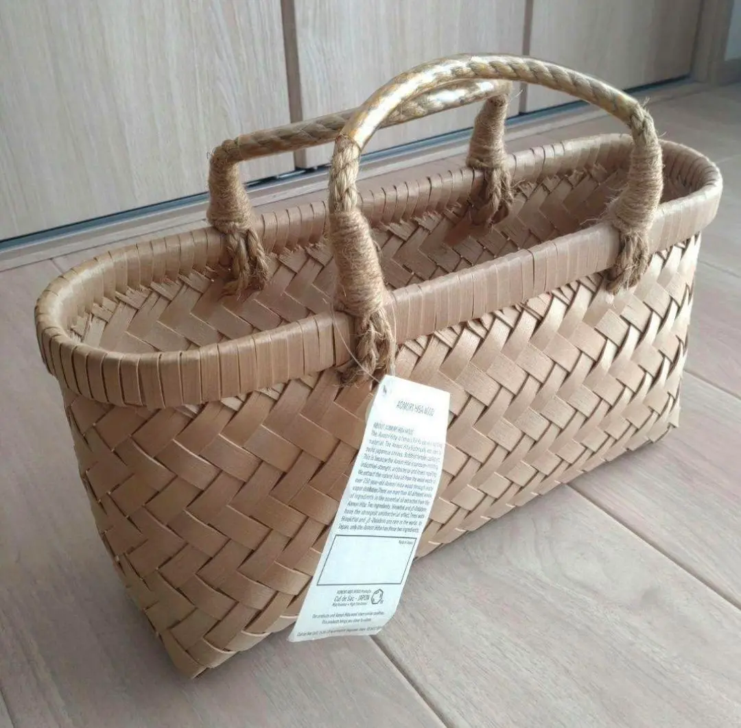 円筒形バスケット 中型　青森県産ヒバ m74032262809_1.jpg?1718767203