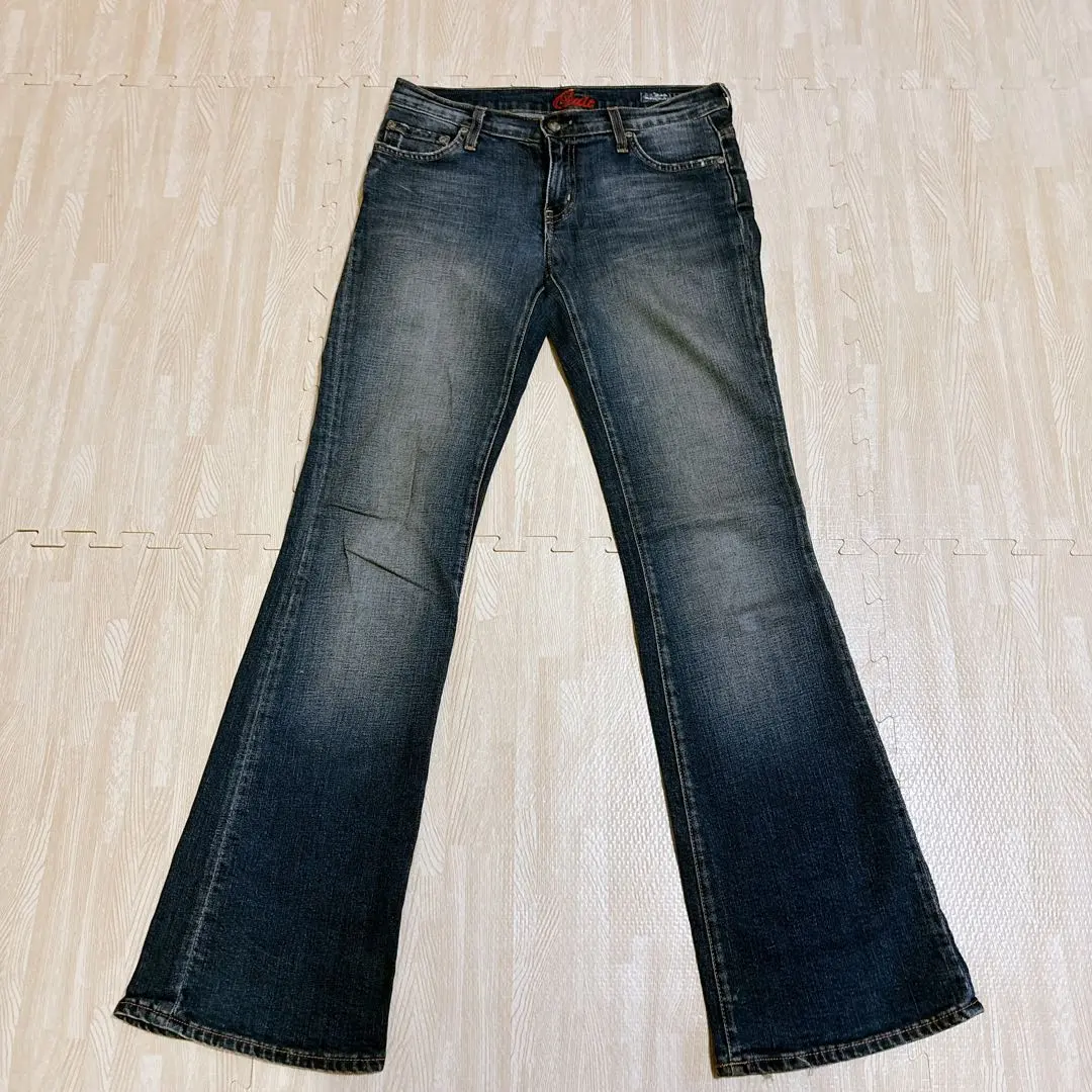 Thumbnail of 【Excellent Condition】 Blue Cult Bootcut Denim Dark Denim with Embroidery
