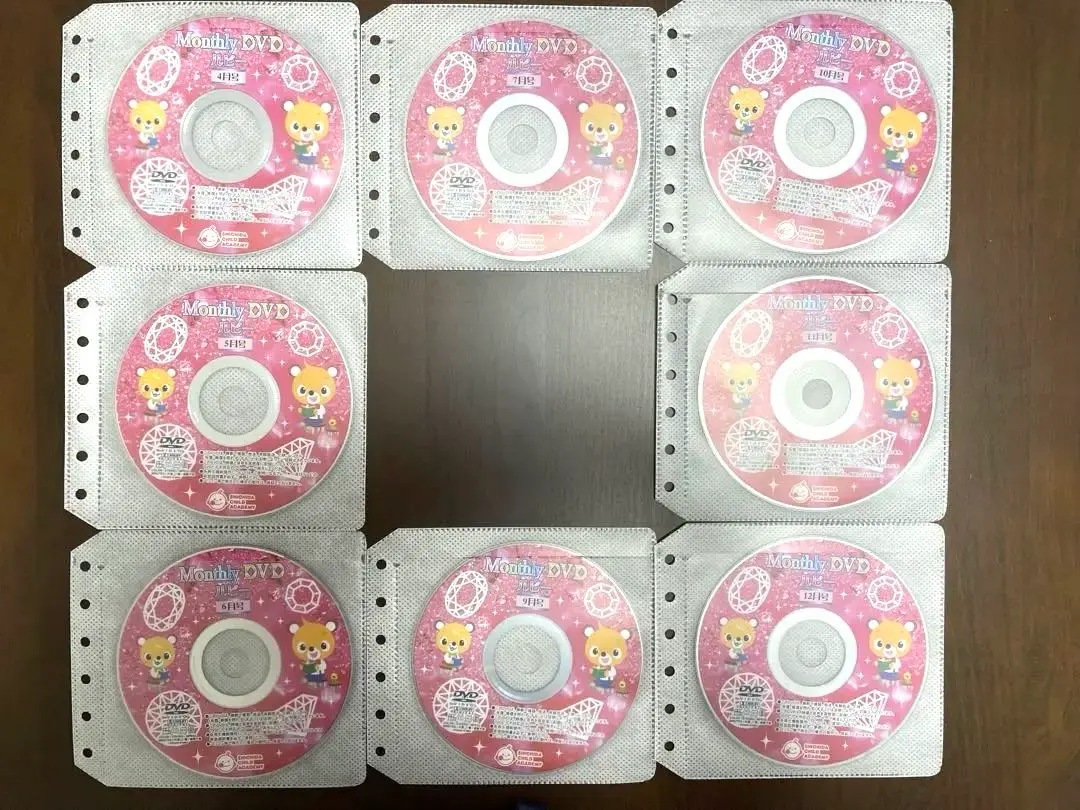 しちだ式　Monthly DVD ルビー　8ヶ月分　おまけCD 2025年最新】monthly dvd 七田の人気アイテム - メルカリ