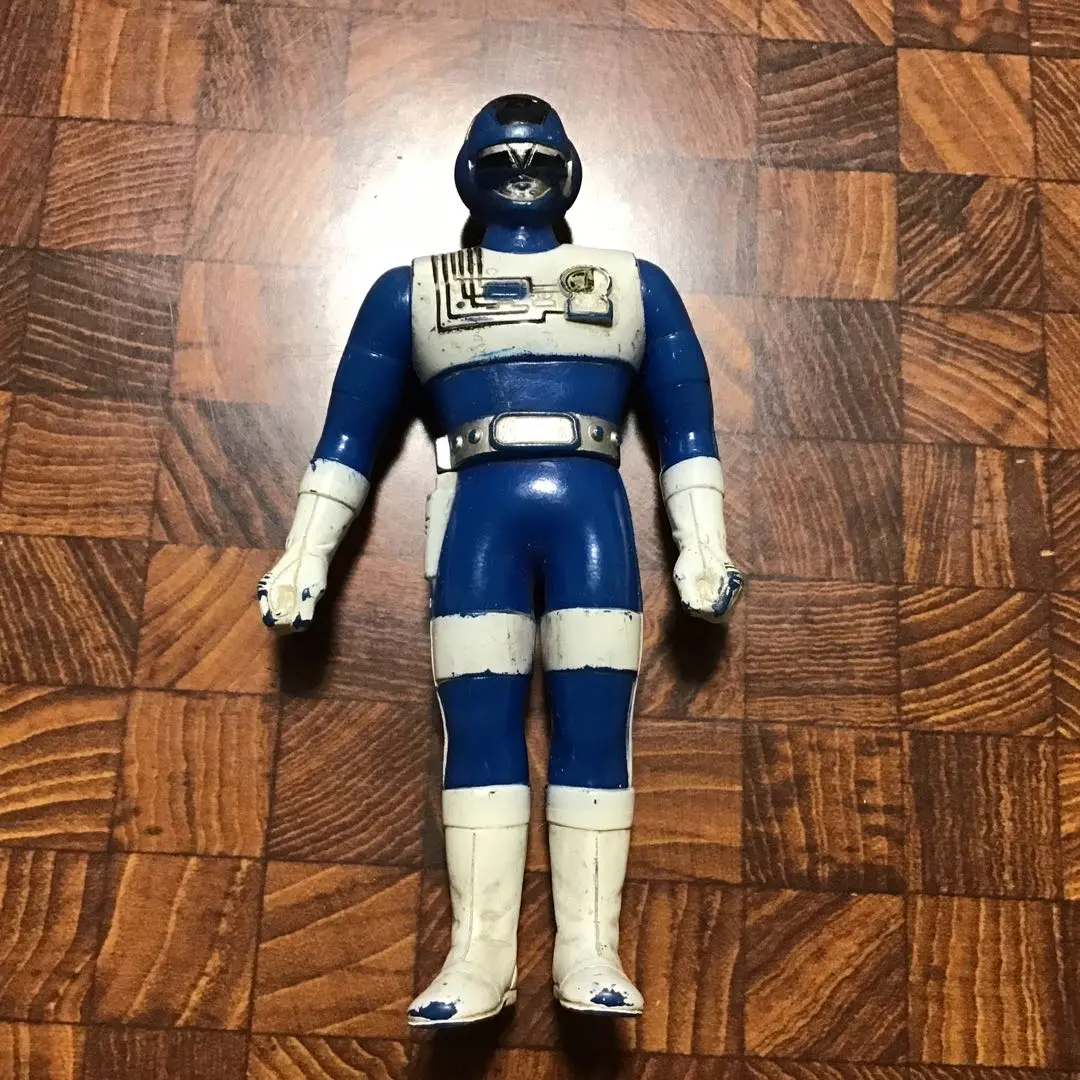 超電子バイオマン　1984年製アクアイガーソフビ 超電子バイオマン 1984年製アクアイガーソフビ - メルカリ