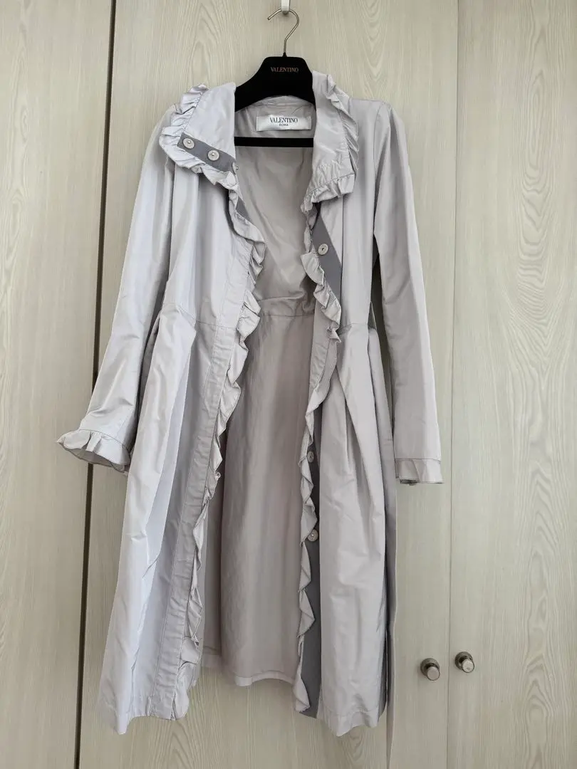 ☆美品 VALENTINO ヴァレンティノ 女優襟コート スプリングコート