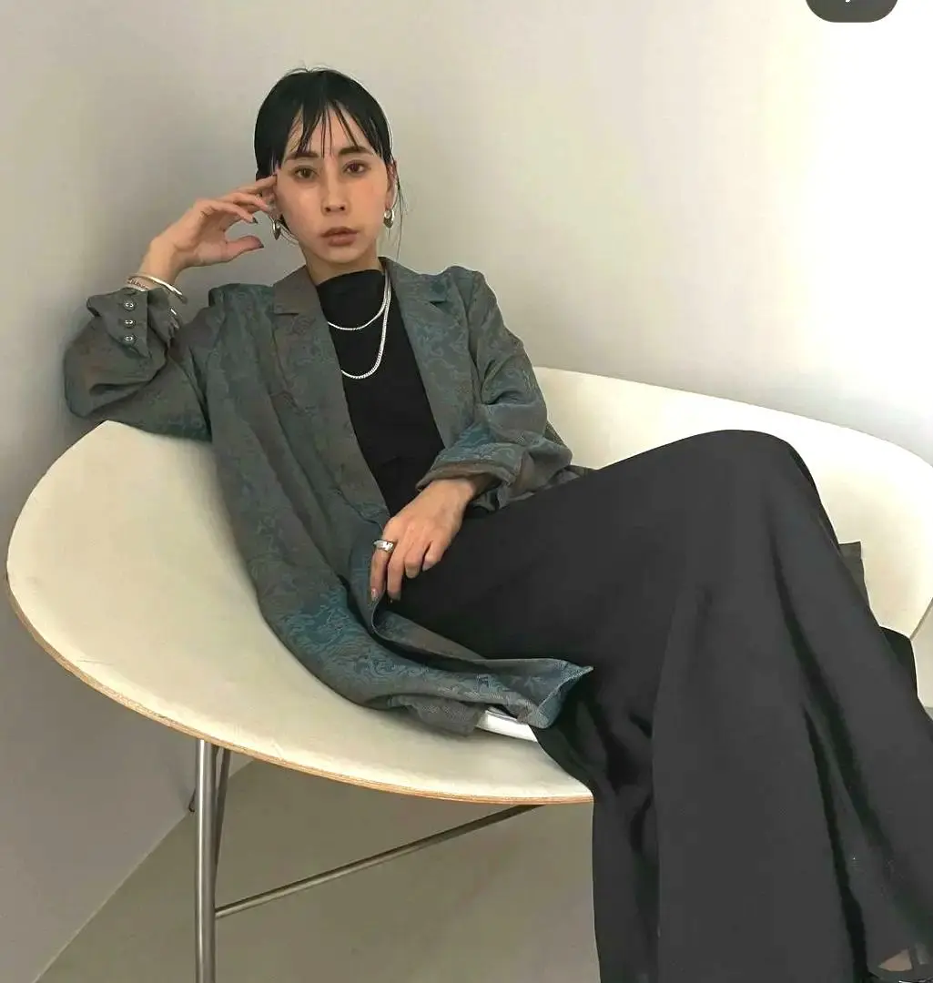 ジャケット・アウター AMERI MEDI ALICIA JACQUARD JACKET Ameri（アメリ）の「MEDI ALICIA JACQUARD JACKET（テーラード