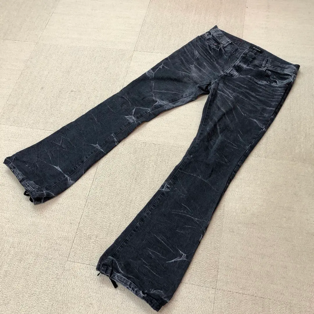メルヴィンス FLARE JEANS BLACK ジーンズ S3111 FLARE JEANS - DARK INDIGO - MLVINCE