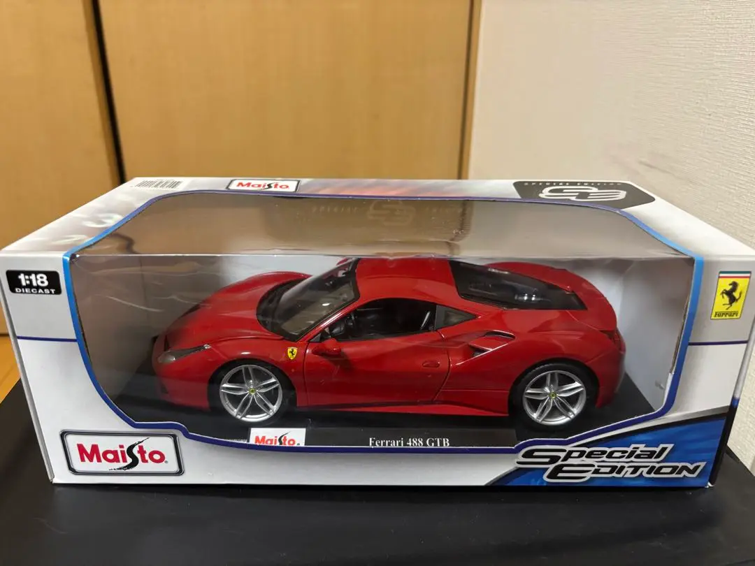 <288台限定> [BBR] 1/18 フェラーリ 488 GTB 288台限定> [BBR] 1/18 フェラーリ 488 GTB ミニカー
