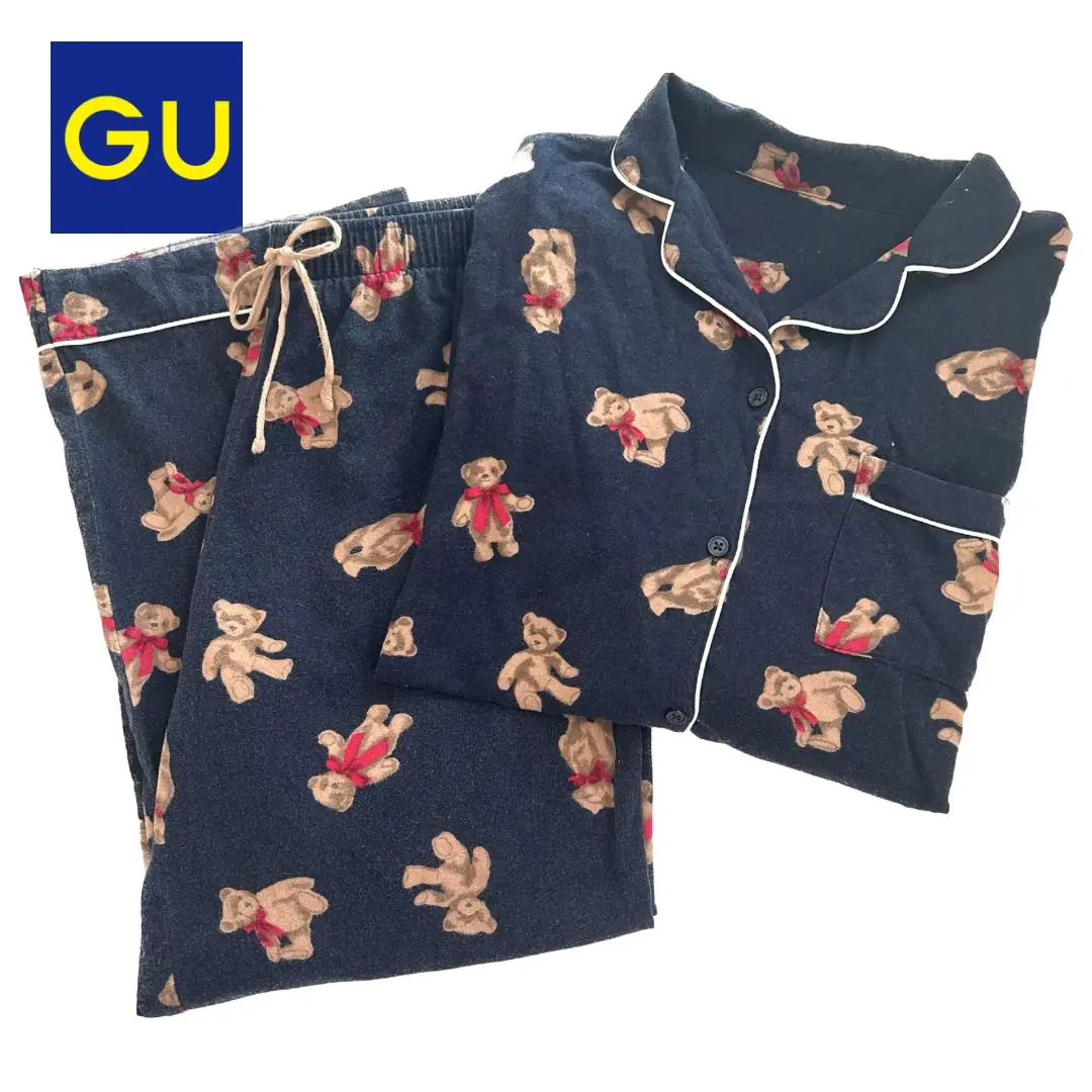 【年末年始セール】GUくまさんパジャマ　大橋和也着用 年末年始セール】GUくまさんパジャマ 大橋和也着用 - メルカリ