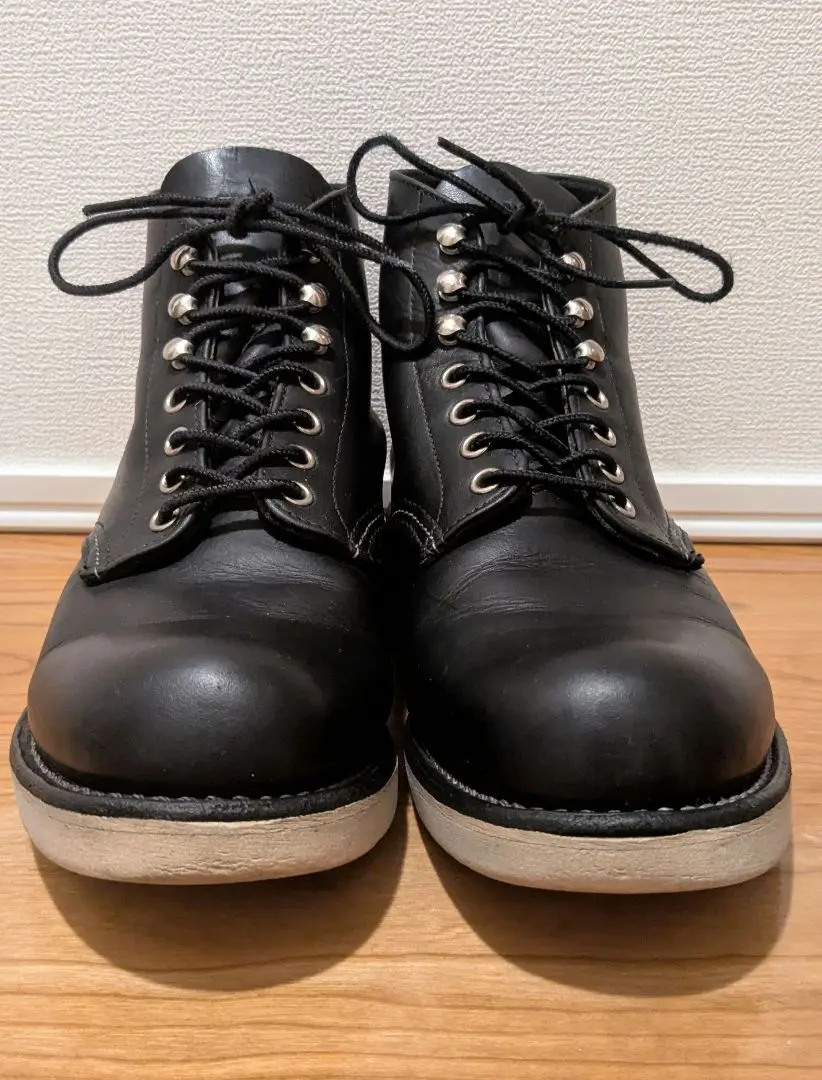 激レア黒ソールREDWINGカスタム8165アイリッシュセッター古着キムタク REDWING RW-8165 カスタム 四角犬タグ 98年製Ⅱ - 赤い羽BLOG