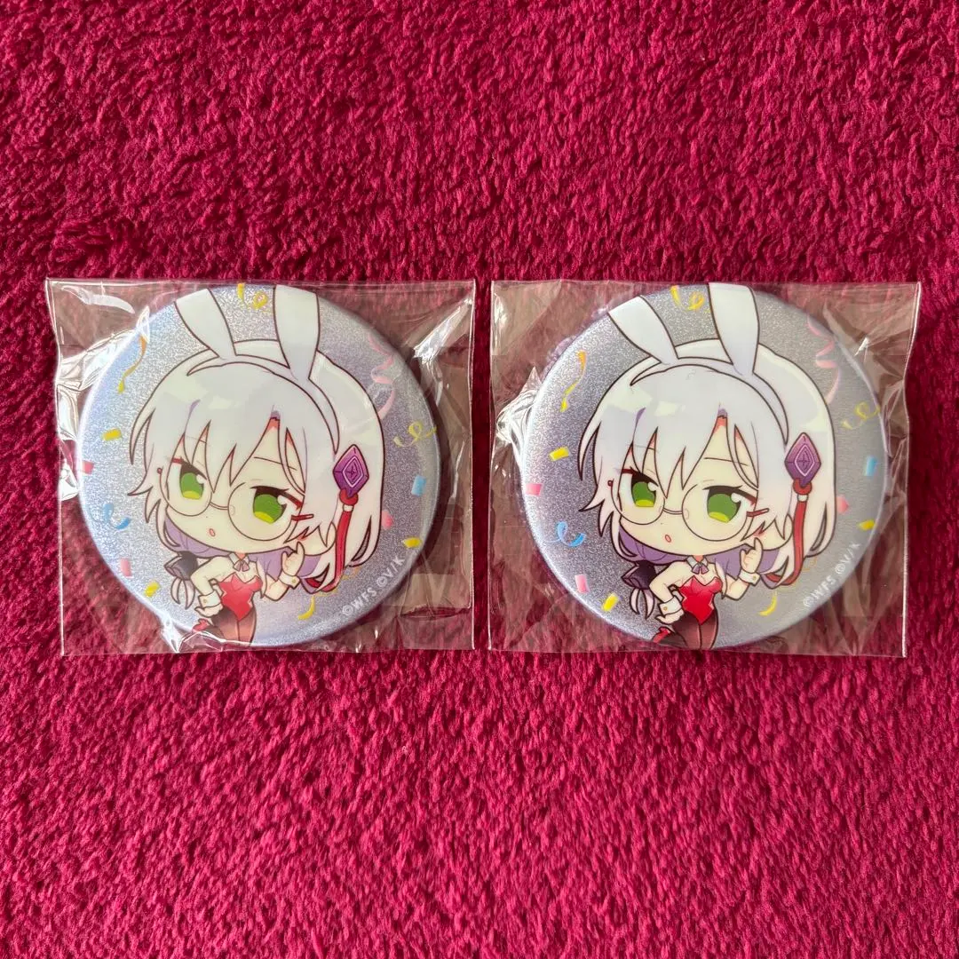 Thumbnail of Heaven Burns Red Hebiban Exhibition Animate Cafe Glitter Can Badge YUKI Izumi