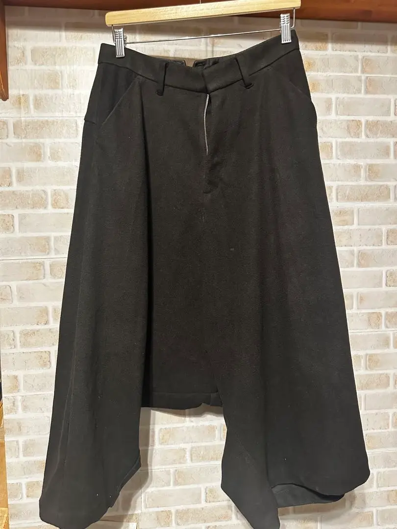 SALE!】NOID. ノーアイディー ワイドパンツ サルエルブラック 2