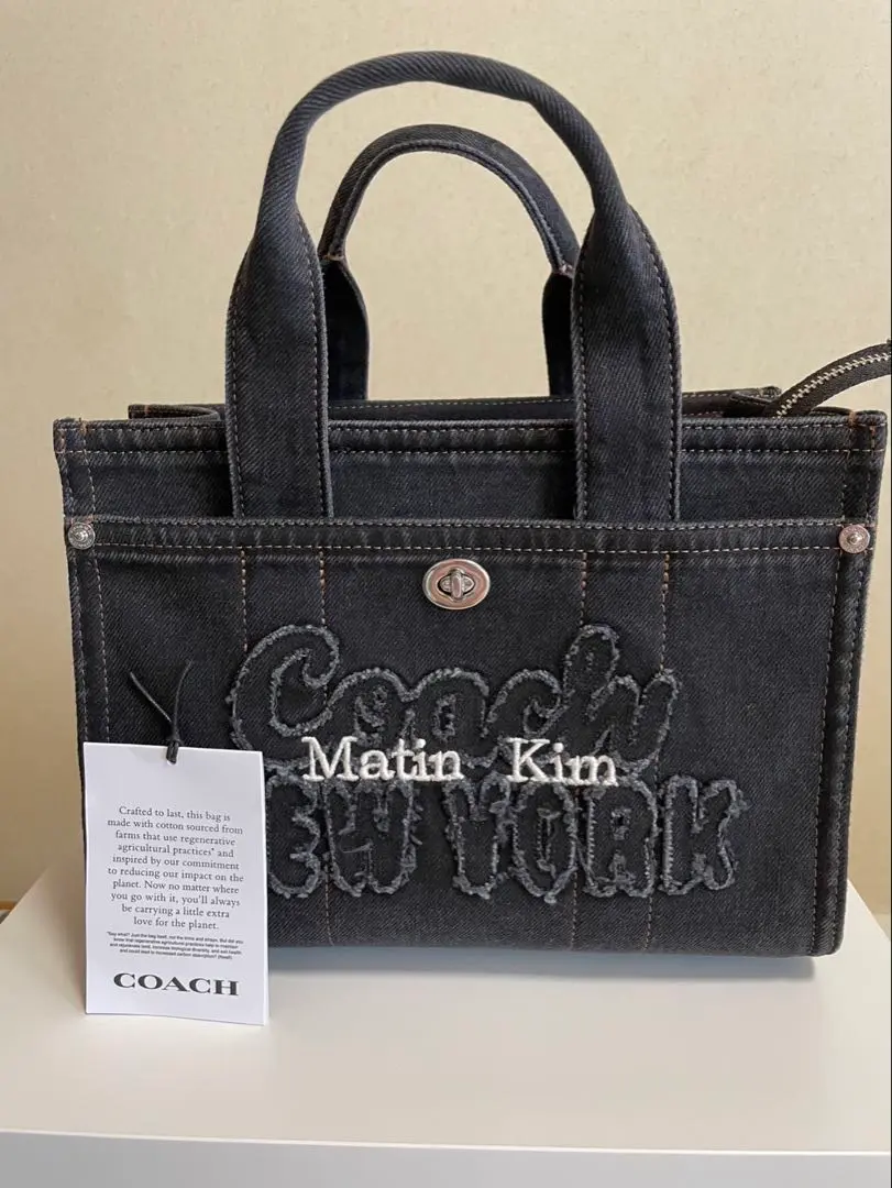 Coach Matin Kim デニム ジーンズ　ブラックM完売品 Coach Matin Kim デニム ジーンズ ブラックM完売品 - メルカリ