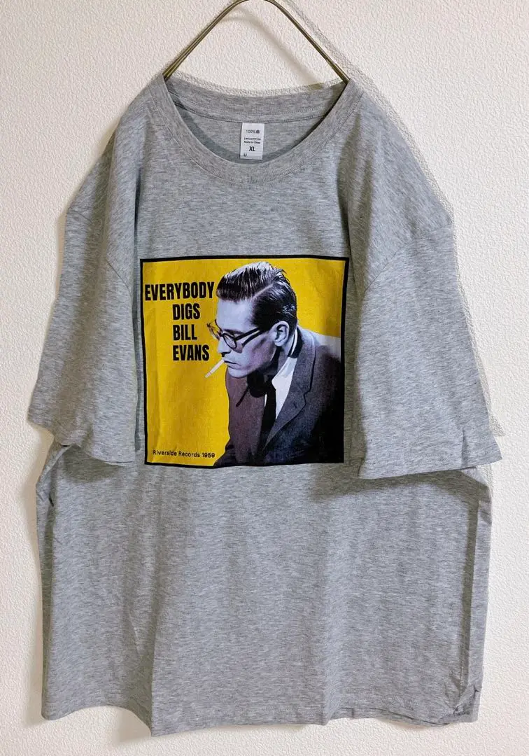 Bill Evans TIME REMEMBERED ビル・エヴァンスTシャツ エヴァンスTシャツ/ブラック×ホワイトS/BILL EVANS/ビル