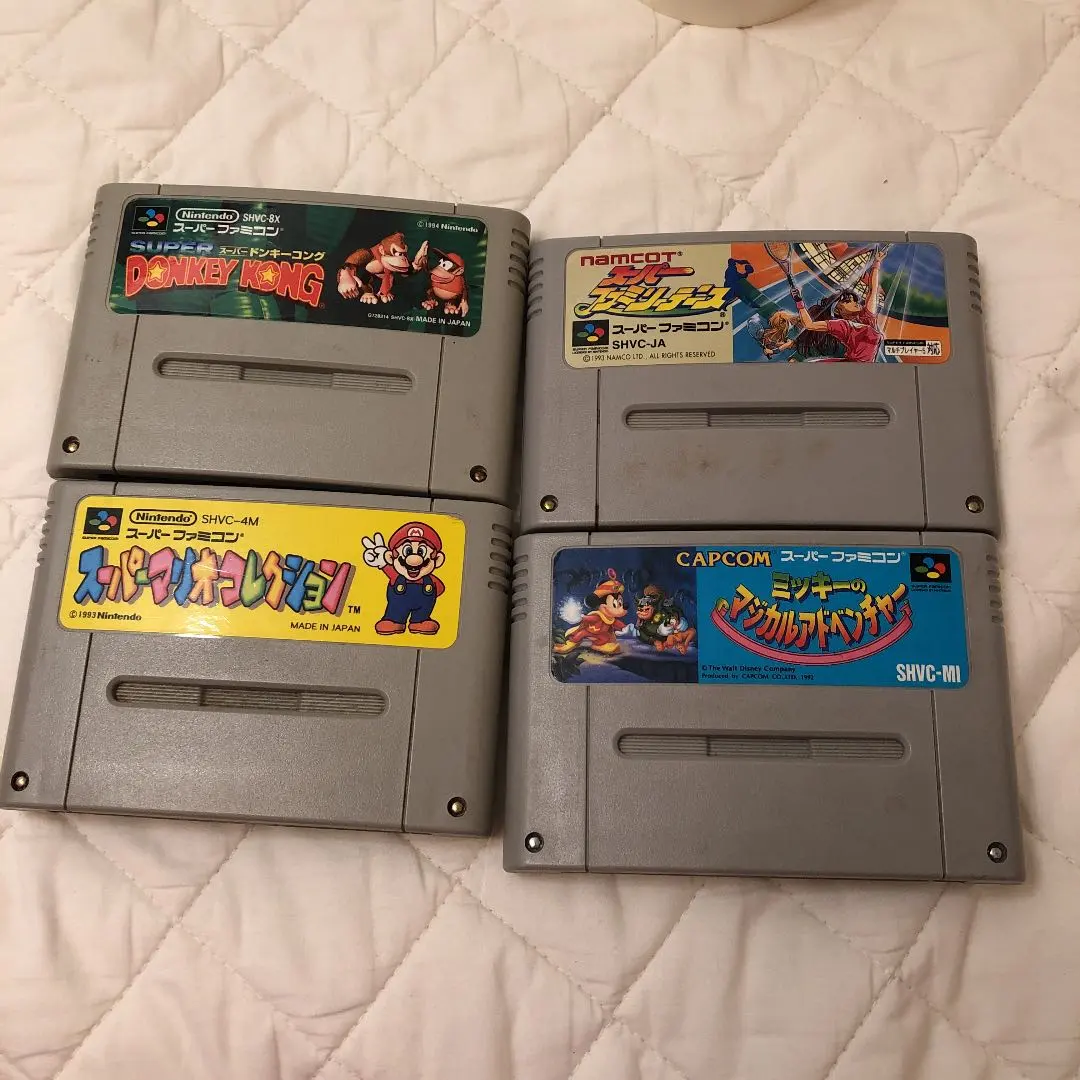 Thumbnail of Four Super Famicom games