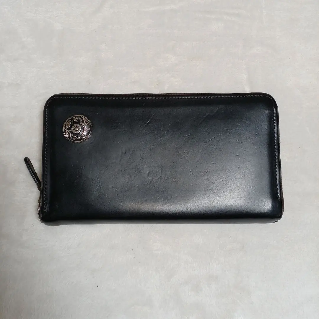 稀有 Whitehouse Cox 拉鍊長夾 康丘客製 的縮圖