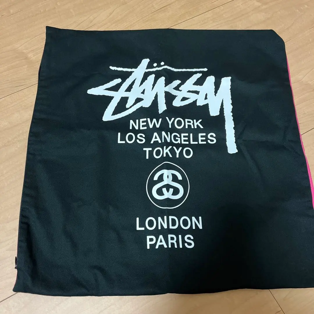 stussy 非売品　ステューシー　クッションカバー　未使用 非売品】STUSSY ステューシー クッションカバー - メルカリ
