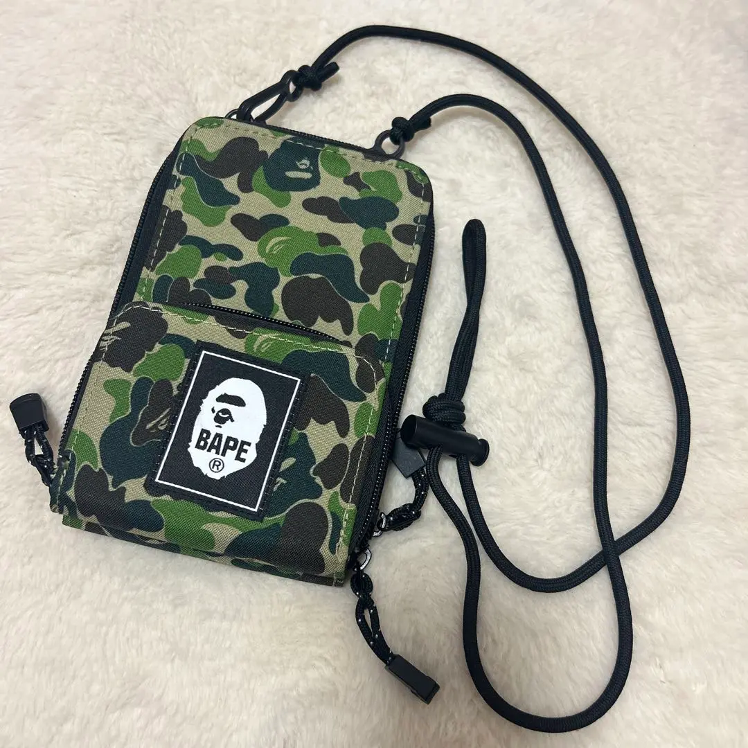A BATHING APE カモフラージュ サコッシュ A Bathing Ape エイプ PORTER 迷彩カモフラ サコッシュ 初期