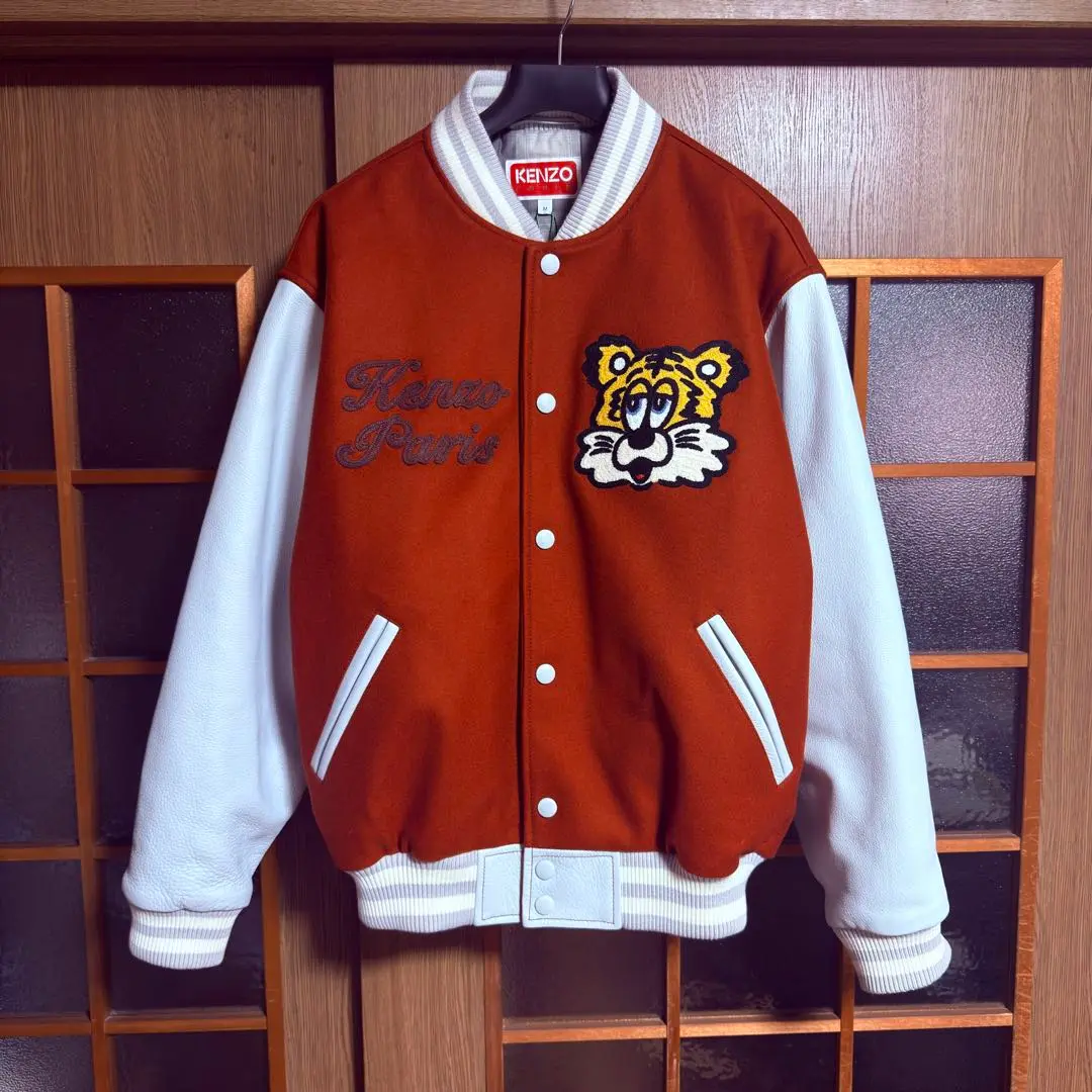 期間限定価格未使用　KENZO ケンゾー ジャケット ブルゾン　スタジャン　L KENZO(ケンゾー) スタジャン ブラック サイズ 128｜【公式