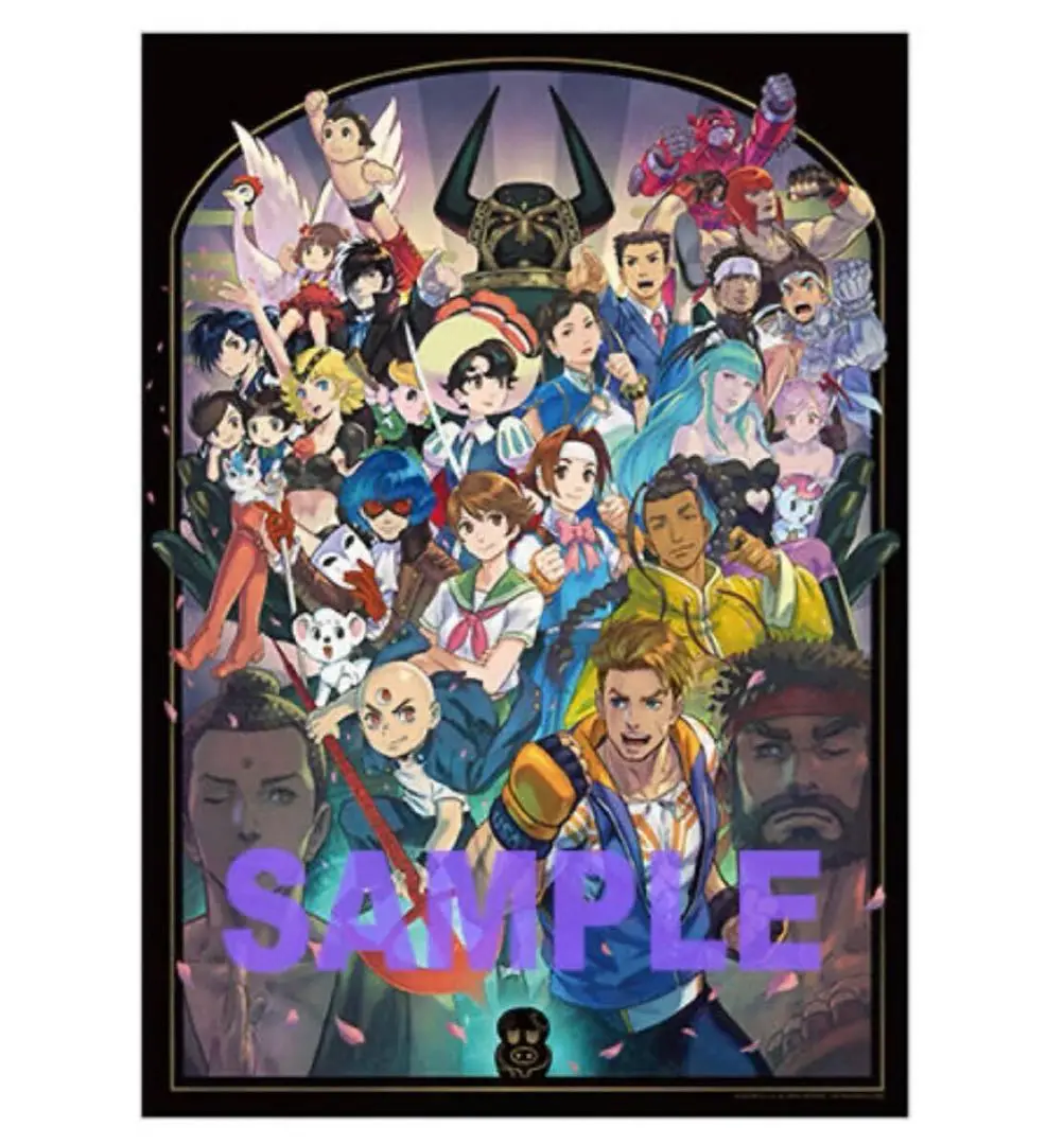 【新品未開封】全4種 B2ポスター テヅカプ  CAPCOM 手塚治虫 イーカプコン |「CAPCOM VS. 手塚治虫CHARACTERS」B2ポスター