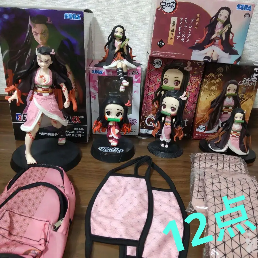 【美品】Qposket 鬼滅の刃 A グッズまとめ売り 鬼滅の刃 Qposket フィギュア 12体セット 鬼滅の刃 Q posket