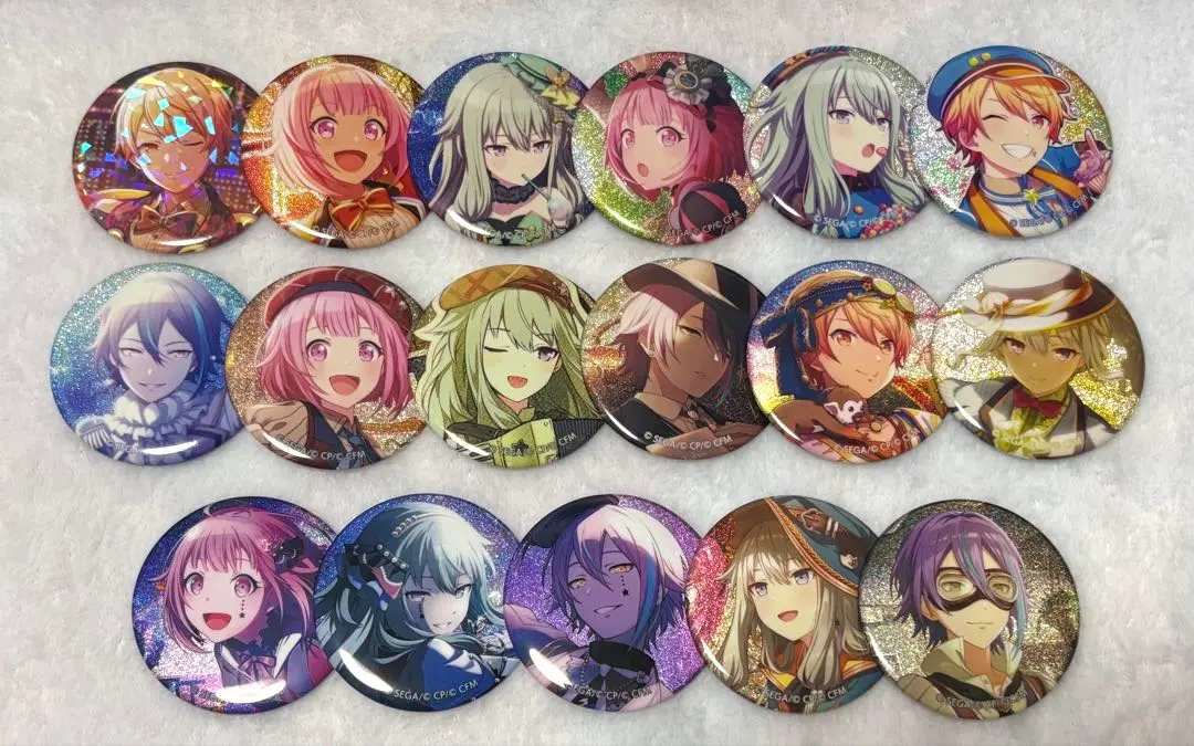 プロセカ　プロジェクトセカイ　ホロ　缶バッジ　ホログラム　potato　天馬司 天馬司 Vol.1b グリ缶 グリッター缶バッジ プロセカ potato 特訓