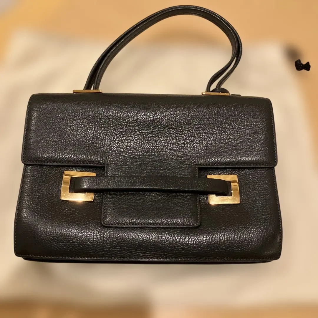 Thumbnail of Delvaux Madame Handbag with Gold Hardware