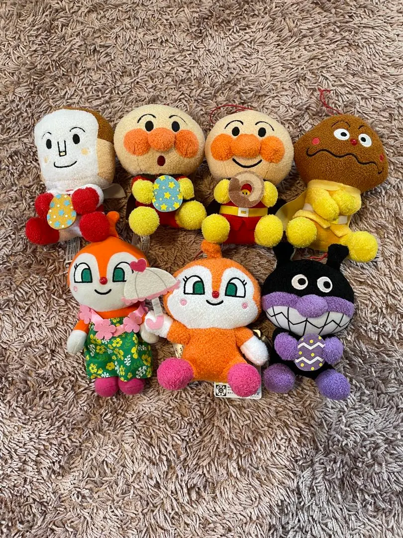 Thumbnail of Anpanman Plush Doll Set of 7 [Not sold individually]