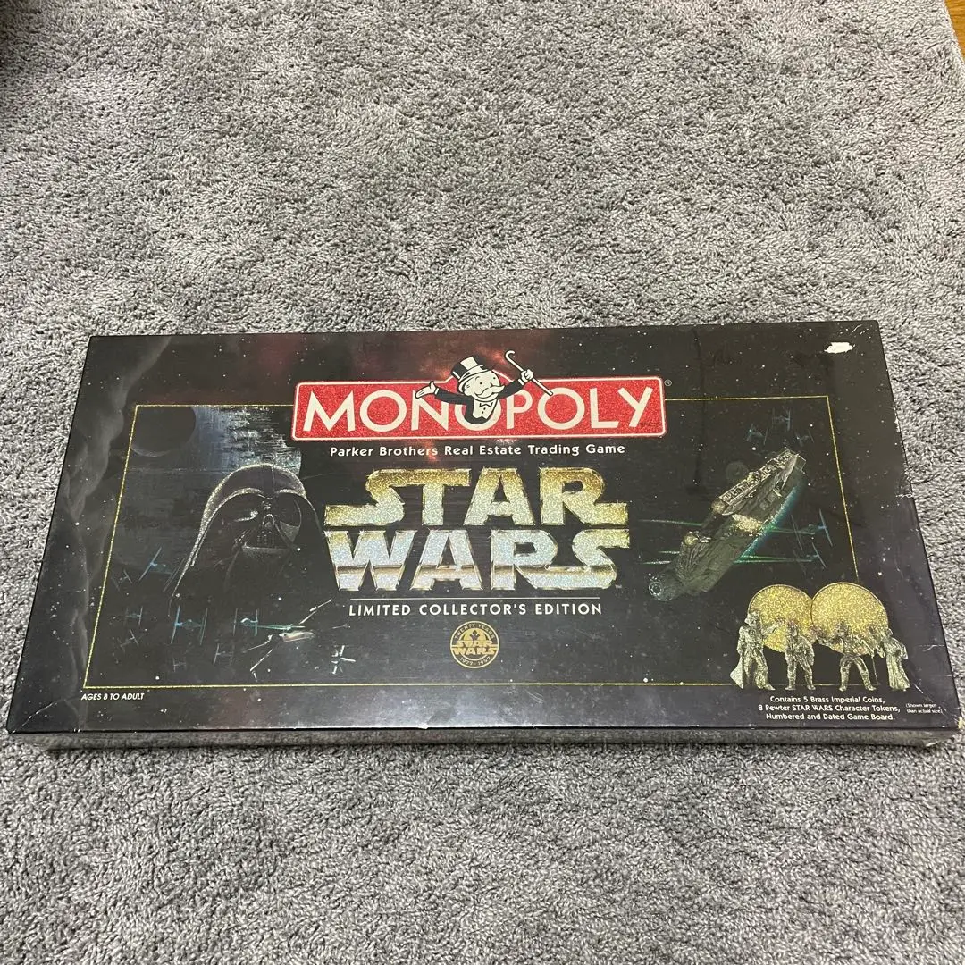 モノポリースター・ウォーズ限定版　美品　リミテッドエディション 未開封】モノポリー +スターウォーズ コレクターズエディション